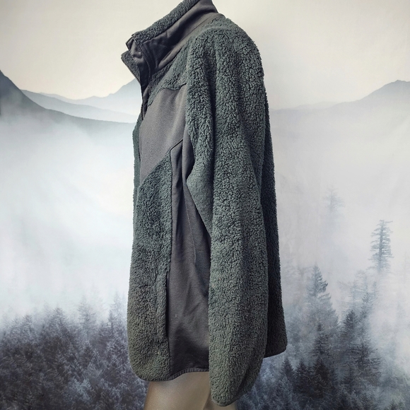 Columbia Full-Zip Sherpa Teddy Jacket | Women's 2X - Picture 4 of 10